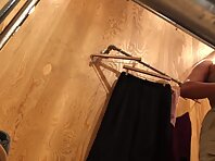 Pv36123#Spying in the dressing room. The spy camera caught a naked beauty with sweet tits in