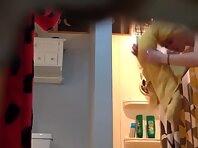 Pv36363#Hiddencam in the bedroom. A hidden camera caught a completely naked baby with smooth