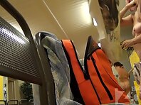 Lo1298#Two women dressed in the pool locker room. Our hidden camera shoots a close-up of one