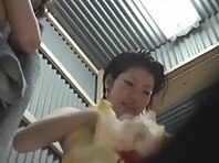 Bc172#Hidden camera in the beach cabin