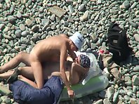 Nu1202#Slender girl with a beautiful tanned body gets fucked on the beach with her boyfriend