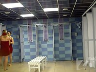 Sh1333#Two young girls take off towels and stand under the shower. Our hidden cam shower fil