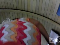 Up1991#Tanned brunette in a short pink dress. Our operator had a long time to go for this be