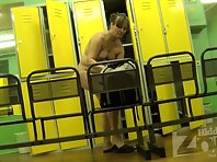 Lo1156#Fat woman undressing in front of us in the locker room pool