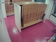 Lo2046#Another girl entered the locker room - a pretty brunette with long hair. She has beau