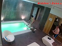 Sp2926#SpyCam in Sauna Pool
