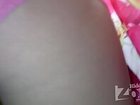 Up1789#Girl in a wide red skirt. Pretty round ass in pink panties. Our operator repeatedly l