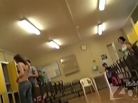 Lo1413#The operator Locker room voyeur cam in a good position. In the frame the whole locker