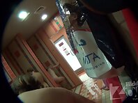 Sh944#A woman with big tits wiped off right in front of the camera, as we observe it