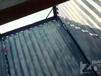 Bc2309#Hidden camera in a beach cabin. Slim tanned girlfriend quickly changed her panties. B