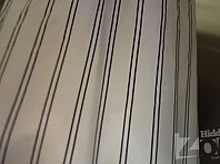 Up2884#Under the skirt of a brunette in a long white dress. Our operator several times put h