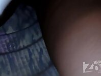 Up1549#Blonde in the pink transparent panties with a hairy crotch!