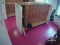 Lo2001#The girls change quickly enough, some dress and leave, others come and begin to undre