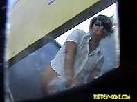 Bc947#Hidden camera in the beach cabin