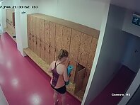 Lo1978#Naked women come out of the shower. They don't go to the gym for nothing - they have 