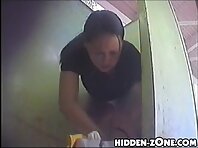 Bc331#Hidden camera in the beach cabin