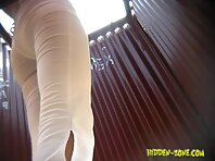 Bc1279#Hidden camera in the beach cabin