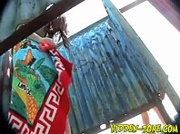 Bc451#Hidden camera in the beach cabin