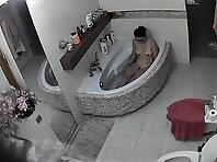 Hot wife bath