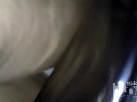 Up1979#Tanned blonde in a short white dress. Our cameraman shot closeup of her gorgeous ass 