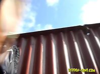 Bc1251#Hidden camera in the beach cabin