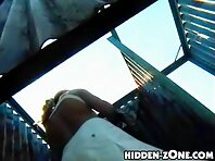 Bc191#Hidden camera in the beach cabin