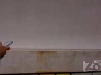 Up2066#Pretty Woman in a short gray skirt. It was a hard upskirt. But our operator took a cl