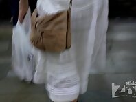 Up1588#Beautiful young girl in white panties from under the edge of which even managed to sh