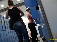 Lo1074#Voyeur video from locker room
