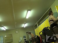 Lo1354#Older women undress in the locker room pool. We can consider their big boobs and butt