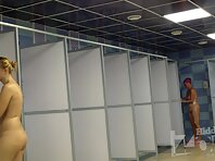 Sh1355#Hidden cam shower to focus instead on the girl with delicate white skin. This skin wa