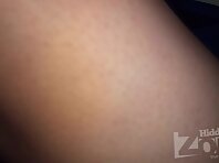 Up2754#Under the skirt of a brunette in a short blue dress. Our cameraman caught the moment 