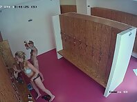 Lo2050#In this video, we observe a tall blonde with long hair. She undressed before going to