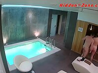 Sp2922#SpyCam in Sauna Pool