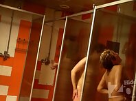 Sh1143#Girls and women take a shower after the pool. Our hidden cam shower filmed all their 