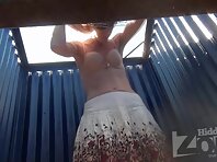 Bc2543#Another girl with a tampon and a pad. She did not change them, but just changed. It i