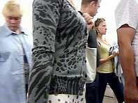 Up1536#A woman with a shaved crotch in white panties