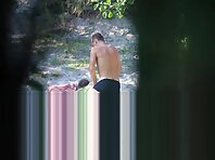 Nu1958#After the blow job, the man is picking up his girlfriend's hem and starts fucking her