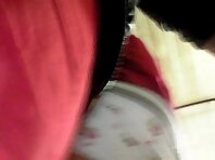 Up1741#Two young girlfriends in short tight skirts! Nice ass in white panties and pantyhose!