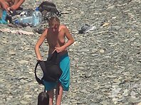 Nu1450#Sun air and water - a wonderful combination. Add naked girls - get even better. And i