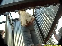 Bc591#Hidden camera in the beach cabin