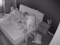 Pv36874#Hiddencam in the bedroom. A hidden camera caught a naked couple in the bedroom.