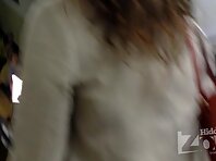 Up1827#Tanned babe in a white skirt - it's a great hot teen girls upskirt. Gorgeous round as