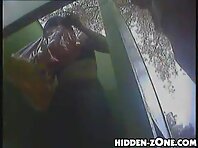 Bc323#Hidden camera in the beach cabin