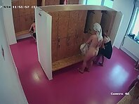 Lo2030#Out of the shower came a tall woman with beautiful hips and a delicious ass. A slende