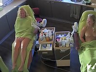 Sp2909#Spy cam in beauty salon