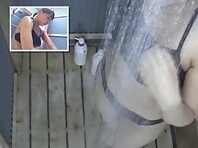 Bc170#Hidden camera in the beach cabin