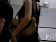 Up1902#A woman in a wide white skirt. Our operator managed to shoot great pictures hot teen 