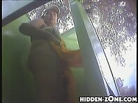 Bc346#Hidden camera in the beach cabin