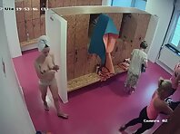 Lo2041#Women do not know that the surveillance camera is constantly working and photographed